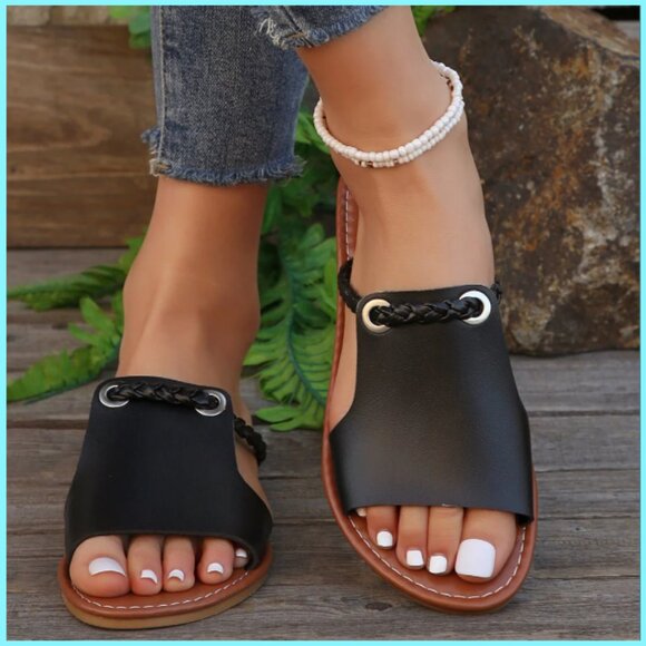 Capri Handcrafted Sandals by Evelyn's Boutique - Picture 1 of 1